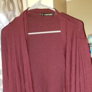Burgandy Cardigan